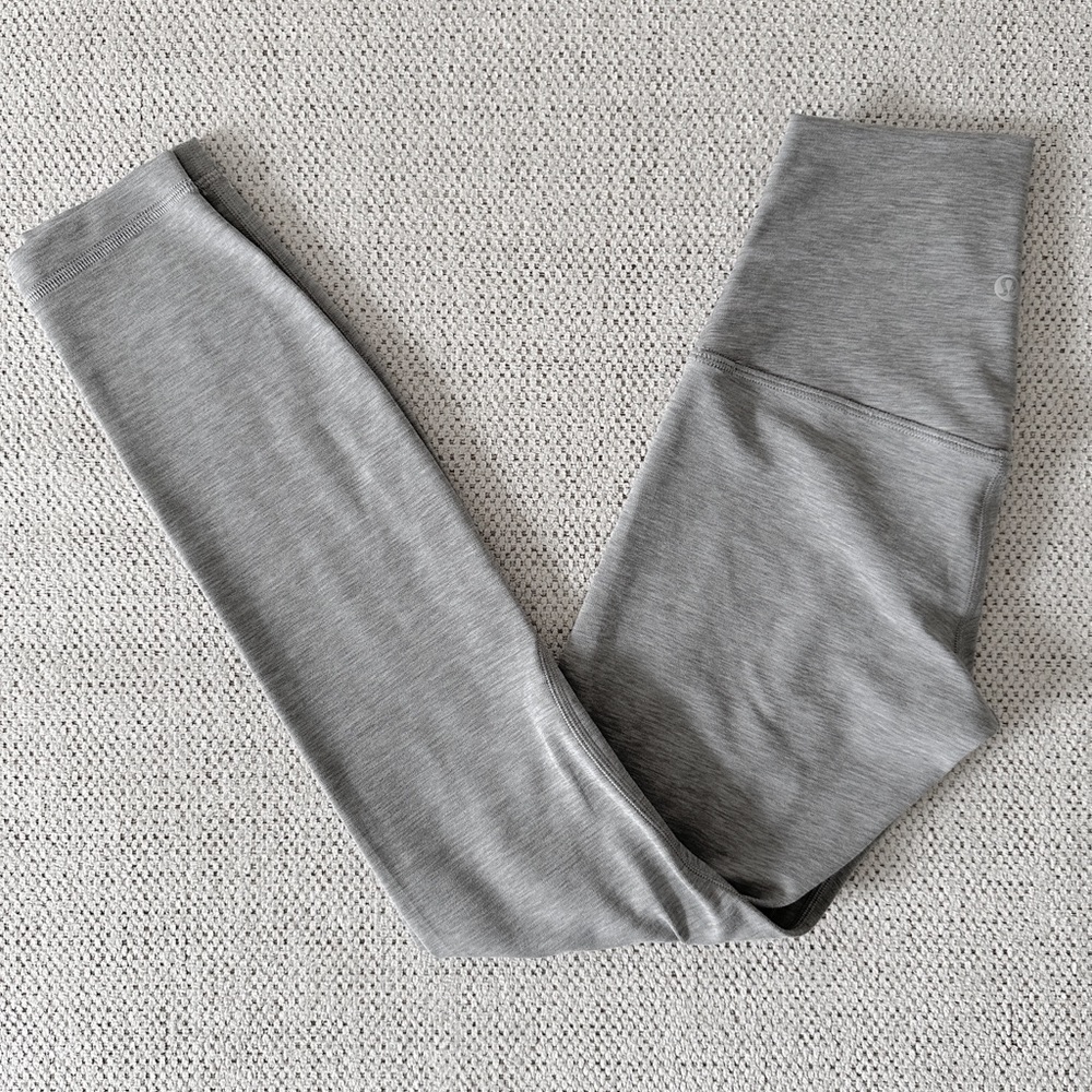 Lululemon Align 25” High Rise Legging Heather Core Medium Grey